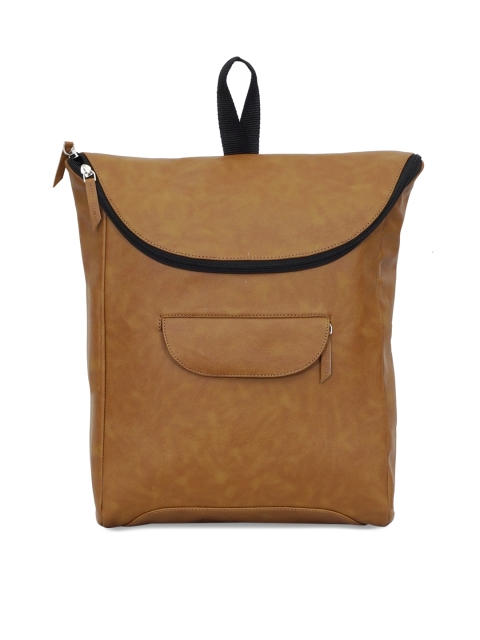 

Diwaah Unisex Tan Solid Backpack