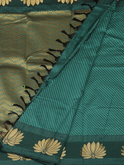 Pothys Green Woven Design Art Silk Saree
