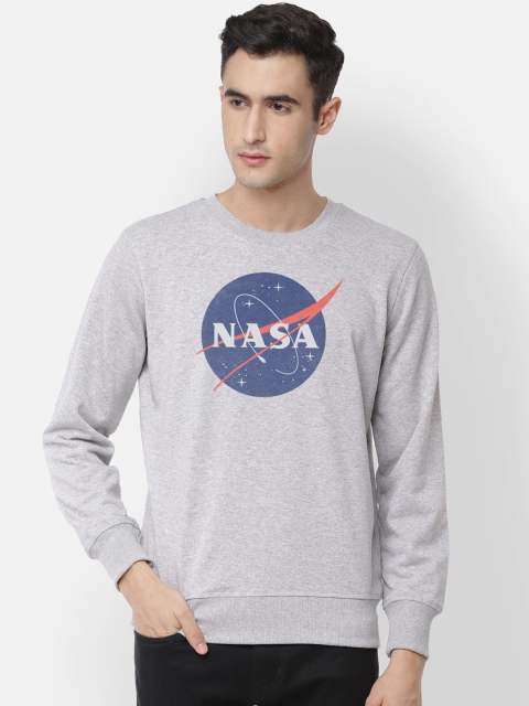 

Free Authority NASA Print Grey Sweatshirt for Men