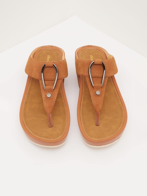 

shoexpress Women Tan Brown Solid Wedges