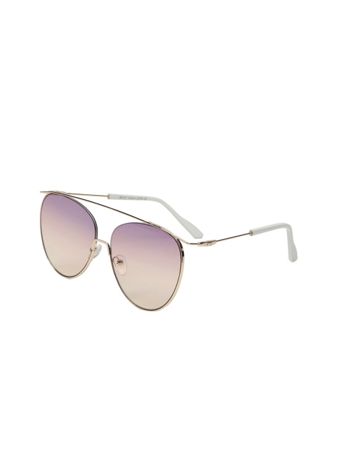 

FOREVER 21 Women Gold-Toned Aviator Sunglasses 36336502