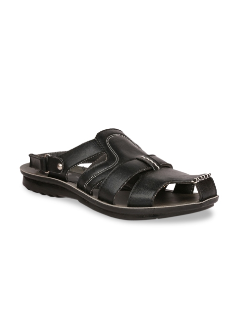

Bata Men Black Fisherman Sandals