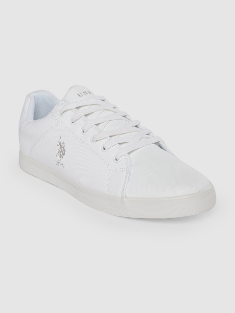 

U.S. Polo Assn. Men Off-White Sneakers
