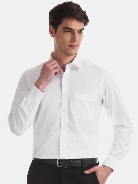 

Arrow Men White Regular Fit Solid Formal Shirt