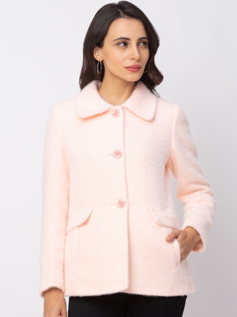 

Globus Women Pink Solid Coat