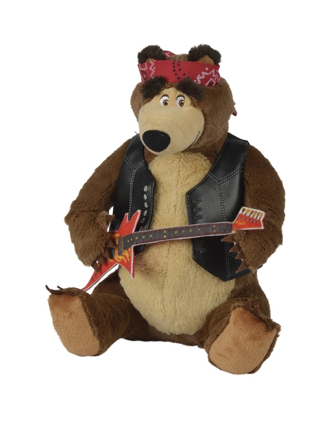 

Masha and The Bear Kids Brown Masha Melody Fun Bear Soft Toy