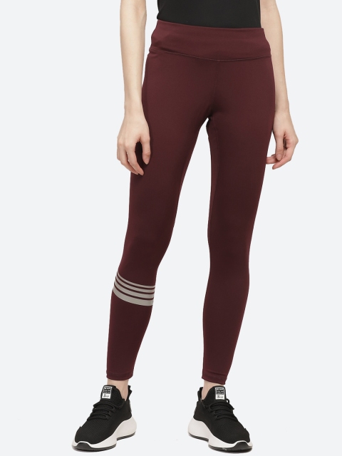 

SG Women Wine Solid Regular Fit Track Pants, Maroon