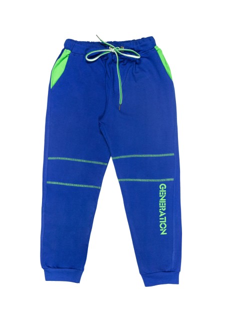 

Todd N Teen Boys Blue Cotton Joggers