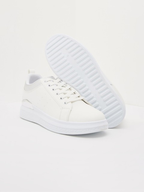 

shoexpress Women White Walking Shoes