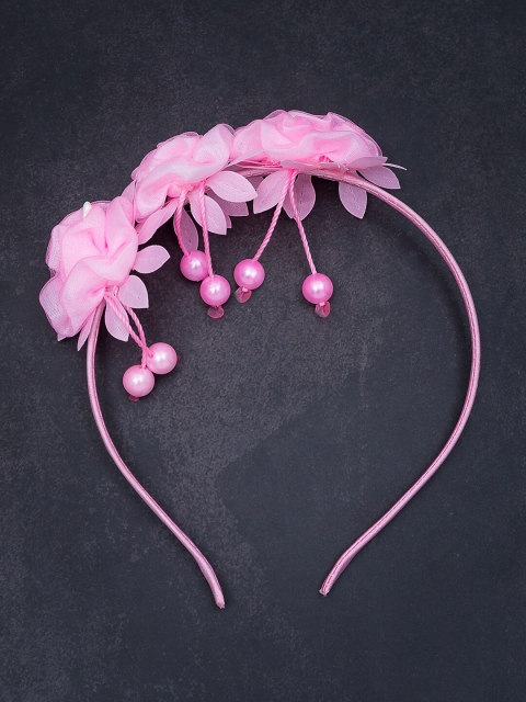 

Golden Peacock Women Pink Hair Band