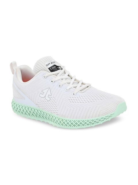 

OFF LIMITS Men White Mesh Mid-Top Running Shoes
