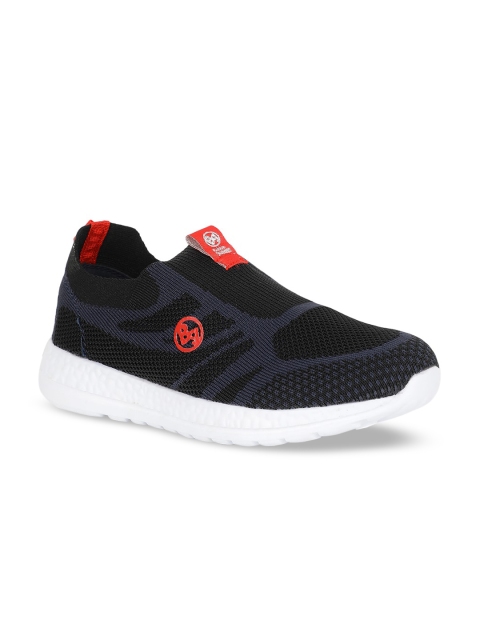 

Bubblegummers Boys Black Slip-On Sneakers
