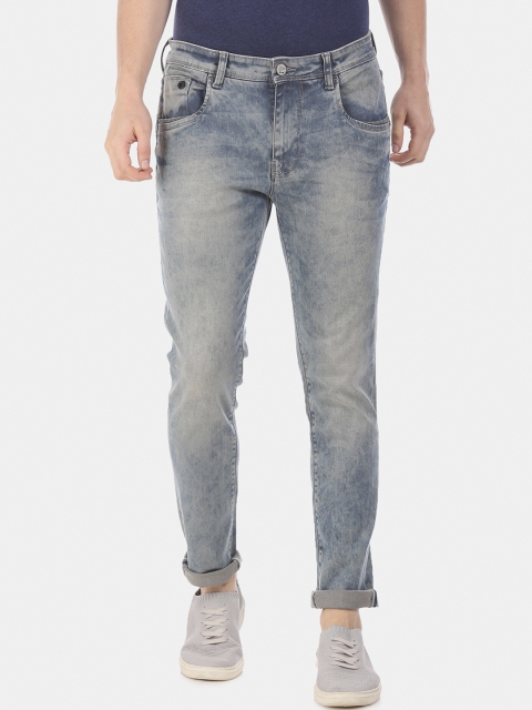 

Ed Hardy Men Blue Slim Fit Mid-Rise Mildly Distressed Stretchable Jeans