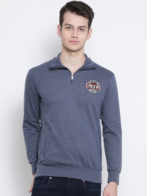 

Genx Men Charcoal Solid Sweatshirt