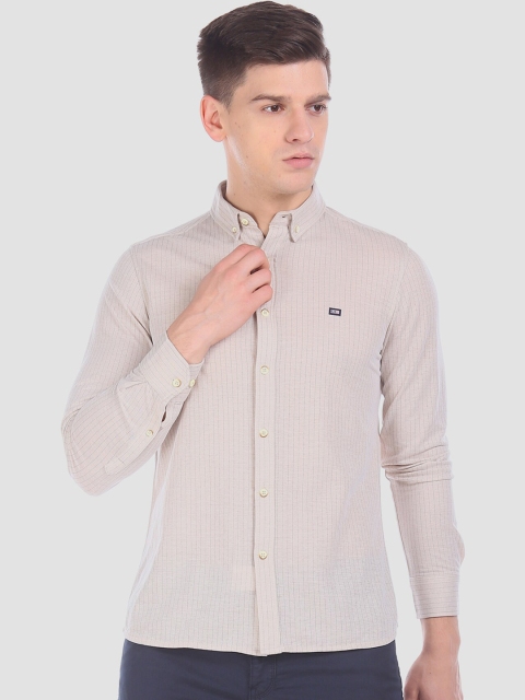 

Arrow Sport Men Beige Regular Fit Printed Casual Shirt
