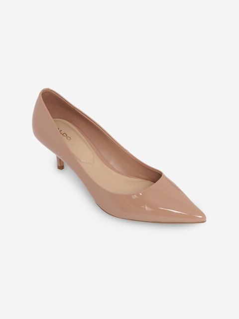 

ALDO Women Beige Solid Pumps