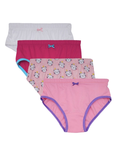 

DChica Girls Pack of 4 Basic Briefs DCPNNV6387/4-5, Assorted