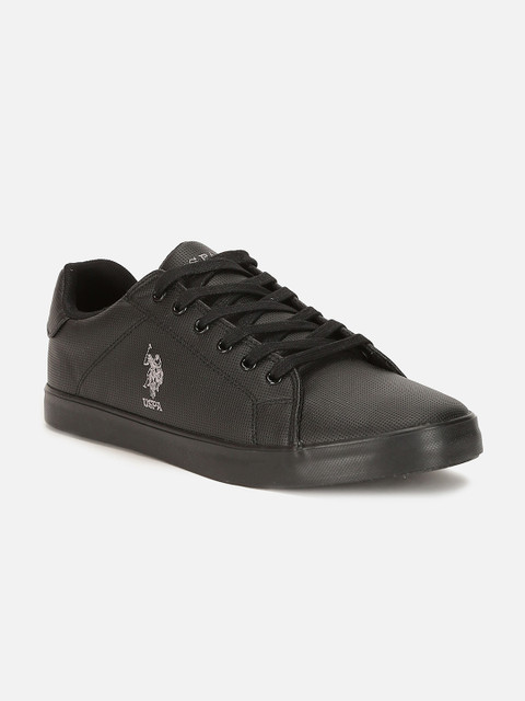 

U.S. Polo Assn. Men Black Sneakers