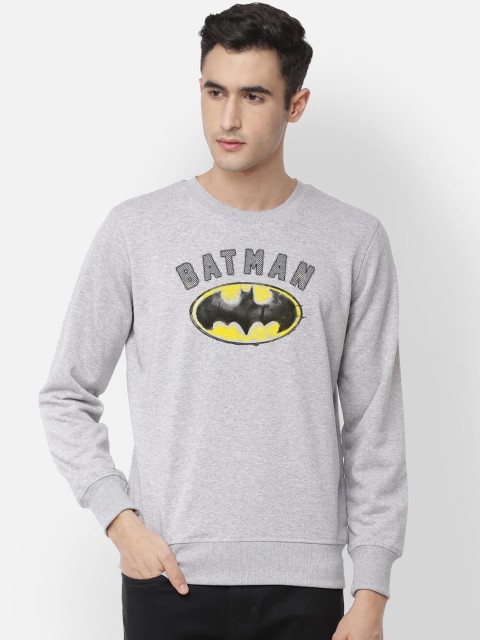 

Free Authority Men Grey Printed Sweatshirt