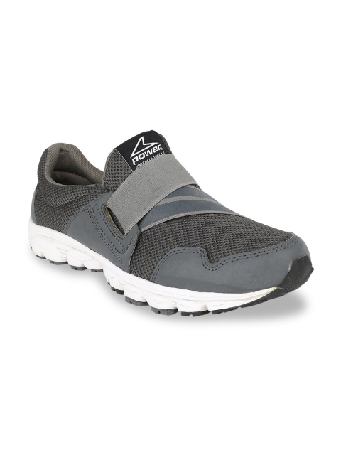 

Power Men Grey Colourblocked Sports Shoes