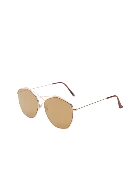 

FOREVER 21 Women Brown Lens & Gold-Toned Other Sunglasses 39982402, Bronze