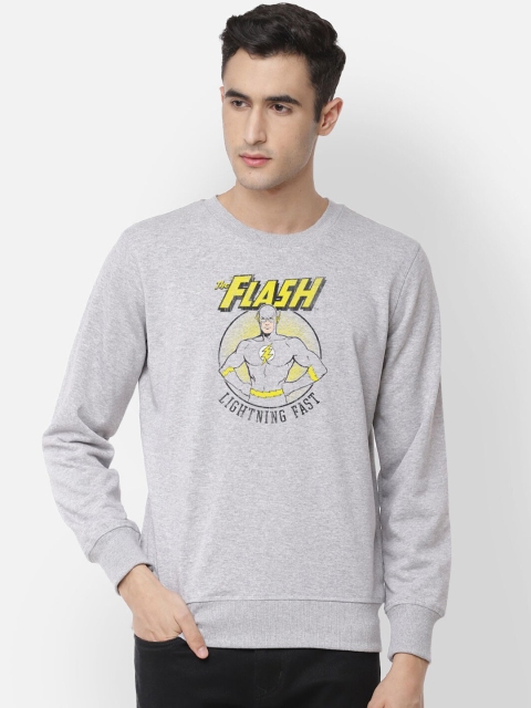 

Free Authority Men Grey Printed Sweatshirt