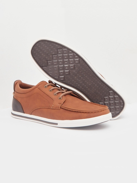 

shoexpress Men Tan Brown Derbys