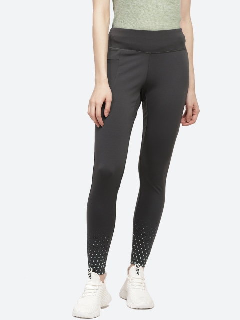 

SG Women Grey Printed Regular Fit Track Pant