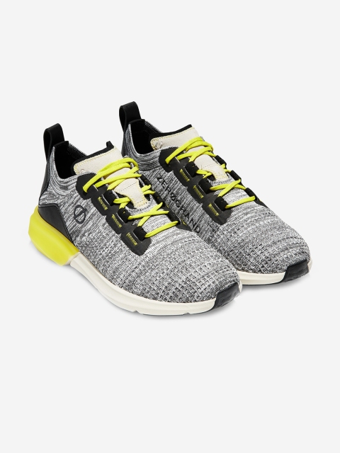 

Cole Haan Men Grey Colourblocked Sneakers