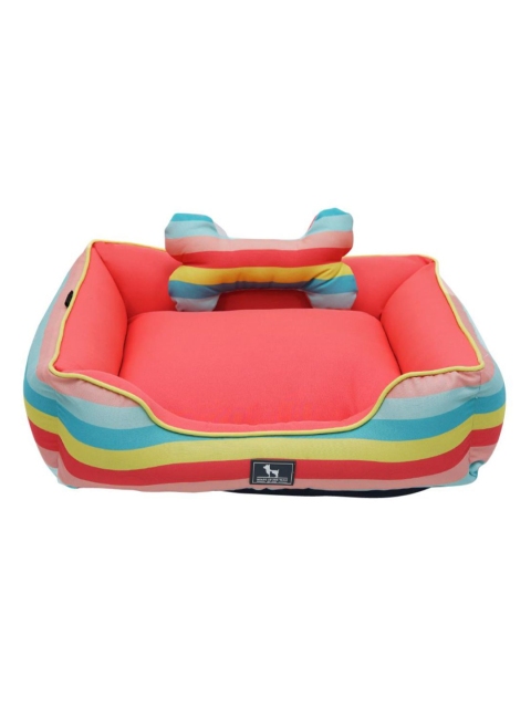 

Heads Up For Tails X Disney Red Rainbow Popsicle Printed Lounger Dog Bed