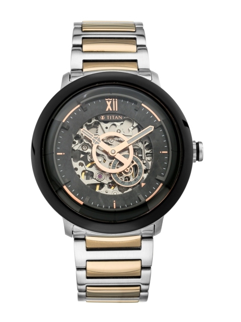 

Titan Men Black Analogue Watch 1848KM01