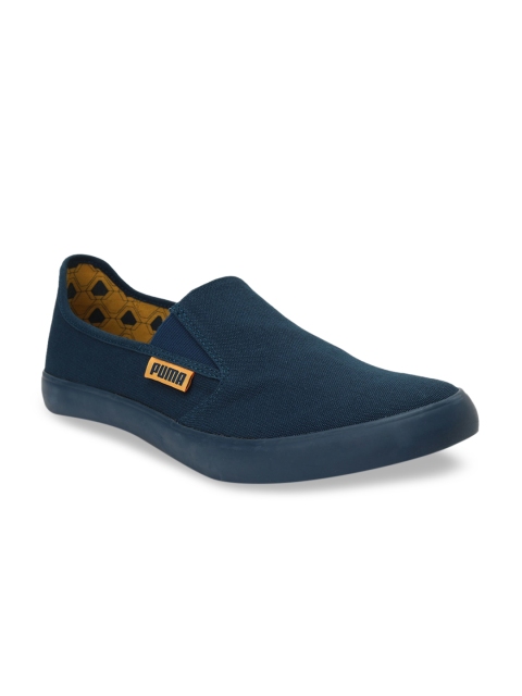 

Puma Unisex Blue Slip-On Sneakers