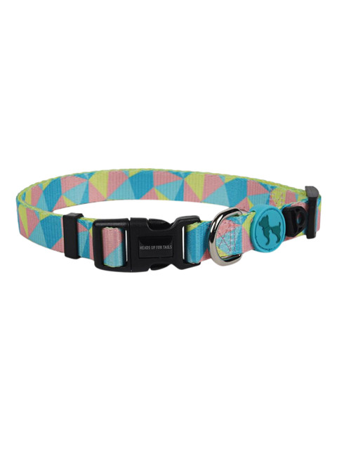 

Heads Up For Tails Multicolour Printed Dog Collar, Multi