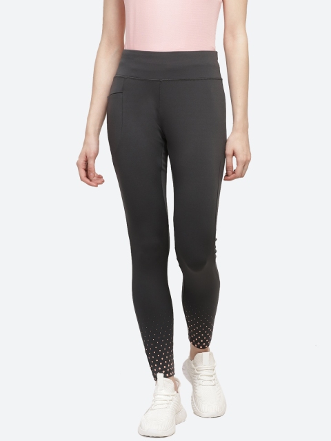 

SG Women Black Solid Tights, Grey