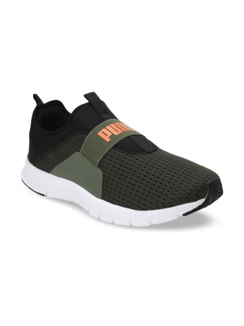 

Puma Men Grey Mesh Reck Walking Shoes