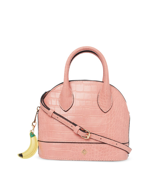 

Call It Spring Pink Textured Handheld Bag