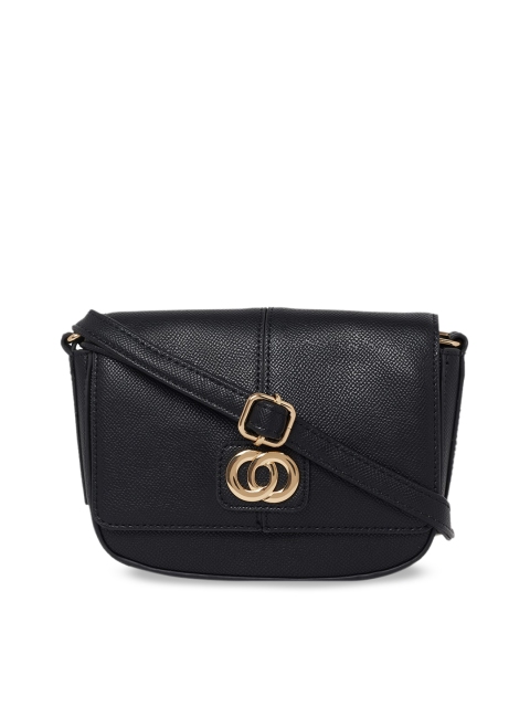 

Call It Spring Black Solid Sling Bag
