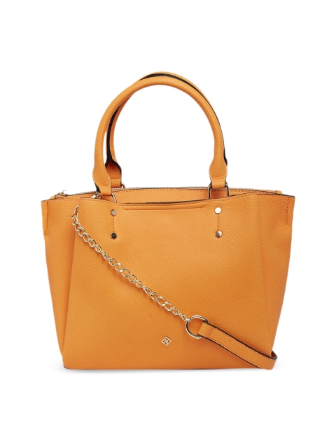 

Call It Spring Orange Solid Handheld Bag