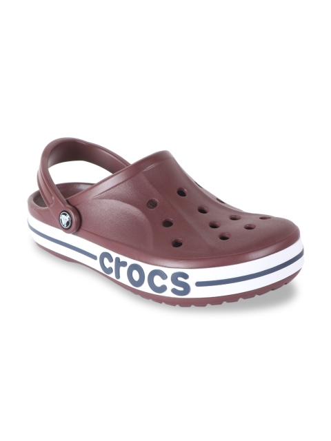 

Crocs Unisex Burgundy Solid Clogs