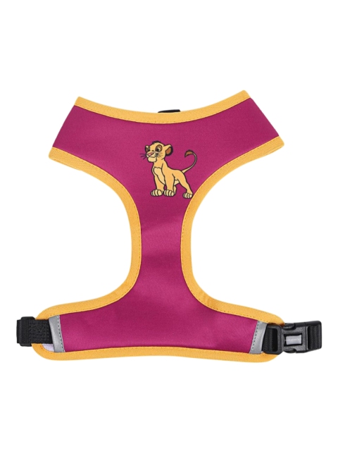 

Heads Up For Tails Purple & Yellow Disney Printed Simba Reversible Dog Harness