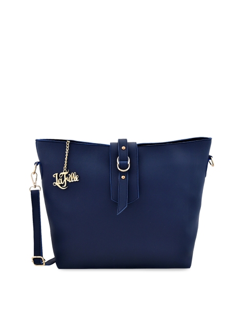 

LaFille Blue Solid Sling Bag