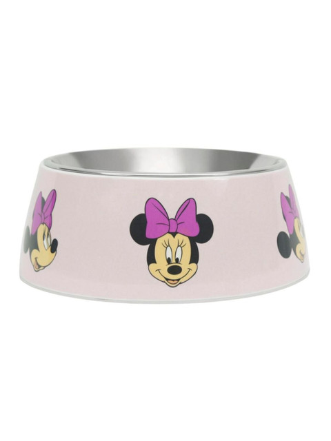 

Heads Up For Tails X Disney Pink Minnie Printed Dog Bowl
