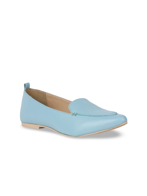 

Bata Women Blue Loafers