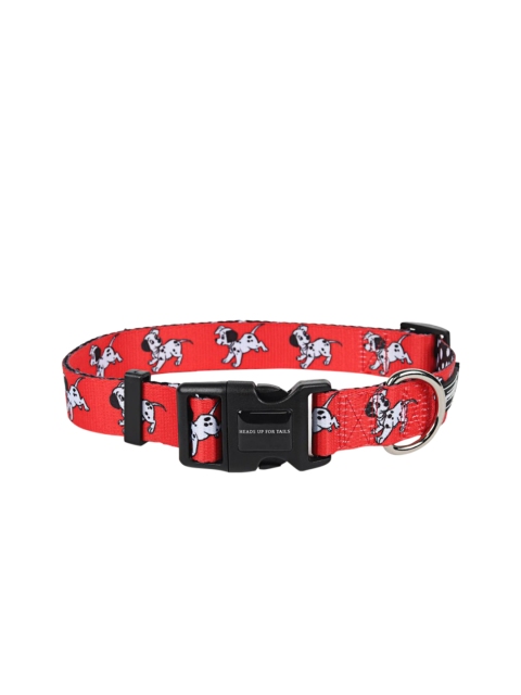 

Heads Up For Tails Disney Dalmatians Dog Collar, Red