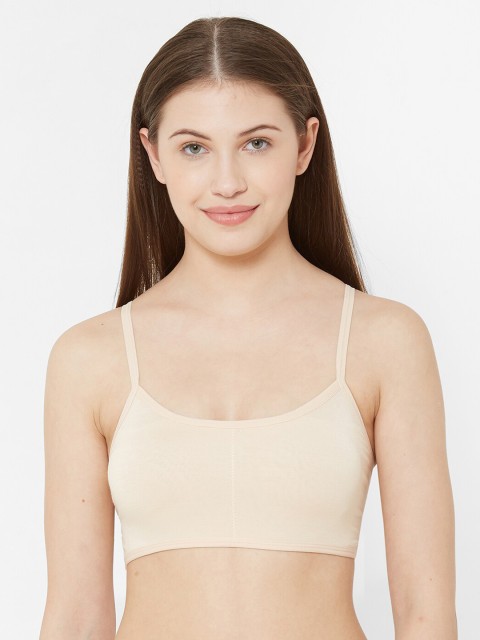 

FashionRack Women Beige Solid Bralette 071-Beige