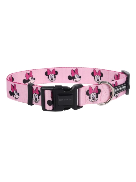 

Heads Up For Tails Disney Minnie Dog Collar, Pink