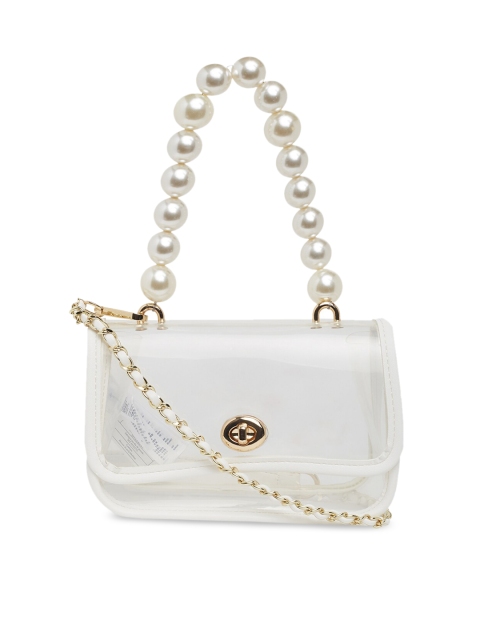 

Call It Spring White Solid Satchel