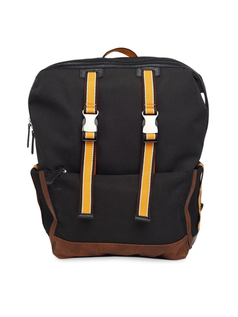 

Call It Spring Men Black Solid Backpack
