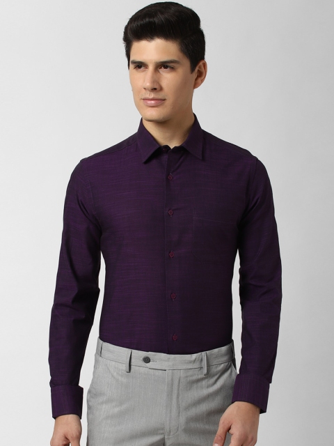 

Peter England Men Violet Regular Fit Solid Formal Shirt