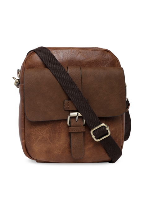 Call It Spring Brown Solid Sling Bag